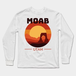 Moab Utah Arches T-Shirt Long Sleeve T-Shirt